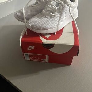 Nike Mesh White Athletic Shoes